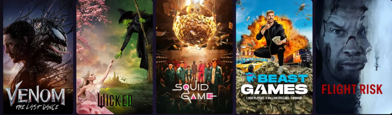 Latest movies and series available on demand with a premium IPTV subscription